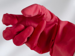 Latex gloves